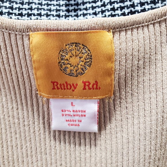 Ruby Rd. Embellished Sweater Tank - Picture 4 of 4